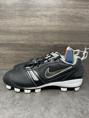 Nike Fastpitch Keystone Softball Cleats Womens Size 9.5 Black Customizable Color